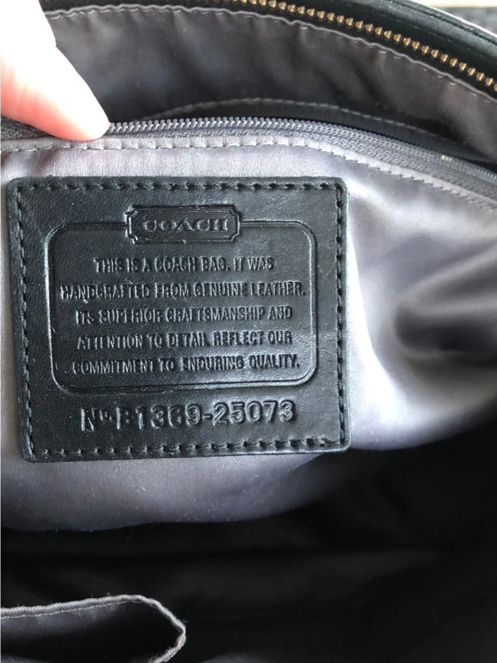 Coach classic black